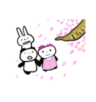 うさくんとパンタロウ（個別スタンプ：35）