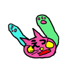 ネコのひたいに2文字。（個別スタンプ：10）