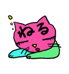 ネコのひたいに2文字。（個別スタンプ：35）
