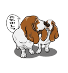 バセットハウンド(犬) 8（個別スタンプ：23）