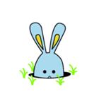 バ ツ ウサギ（個別スタンプ：9）