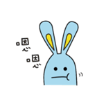 バ ツ ウサギ（個別スタンプ：13）