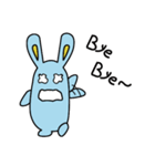 バ ツ ウサギ（個別スタンプ：16）