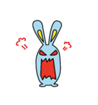 バ ツ ウサギ（個別スタンプ：25）