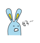 バ ツ ウサギ（個別スタンプ：26）