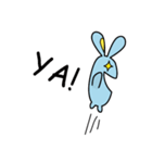 バ ツ ウサギ（個別スタンプ：27）
