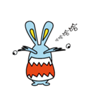 バ ツ ウサギ（個別スタンプ：30）
