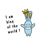 バ ツ ウサギ（個別スタンプ：34）