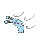 バ ツ ウサギ（個別スタンプ：36）
