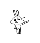 私はうさぎ。（個別スタンプ：2）