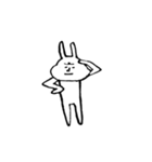 私はうさぎ。（個別スタンプ：4）