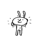 私はうさぎ。（個別スタンプ：6）
