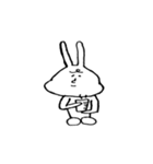 私はうさぎ。（個別スタンプ：10）