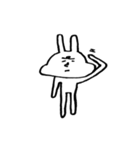 私はうさぎ。（個別スタンプ：40）