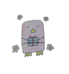 cute penguin named shibatsu（個別スタンプ：14）