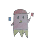 cute penguin named shibatsu（個別スタンプ：32）