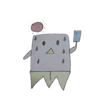 cute penguin named shibatsu（個別スタンプ：38）