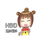 Porri and Cute Cat（個別スタンプ：33）