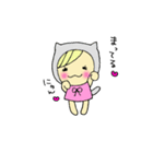 うさぽこにゃん（個別スタンプ：25）