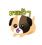 I love the little dog ...（個別スタンプ：32）