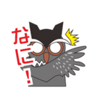 Mr.Owl ＆ Miss.Muntjac（個別スタンプ：3）