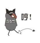 Mr.Owl ＆ Miss.Muntjac（個別スタンプ：18）