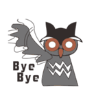 Mr.Owl ＆ Miss.Muntjac（個別スタンプ：23）