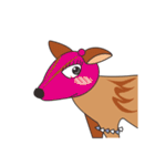 Mr.Owl ＆ Miss.Muntjac（個別スタンプ：28）