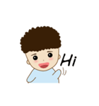 The Boy With Curly Hair（個別スタンプ：1）