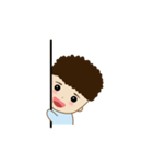 The Boy With Curly Hair（個別スタンプ：3）