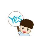 The Boy With Curly Hair（個別スタンプ：7）