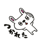 うさぎのUSSA（個別スタンプ：10）