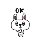 うさぎのUSSA（個別スタンプ：14）