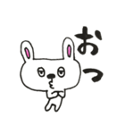 うさぎのUSSA（個別スタンプ：25）