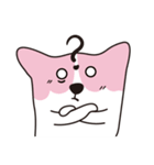 ピンクコーギー（個別スタンプ：10）