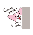 ピンクコーギー（個別スタンプ：25）
