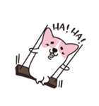 ピンクコーギー（個別スタンプ：31）