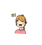 GiraffeGirl（個別スタンプ：1）