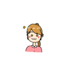 GiraffeGirl（個別スタンプ：14）