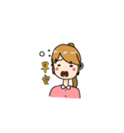 GiraffeGirl（個別スタンプ：15）