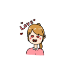 GiraffeGirl（個別スタンプ：16）
