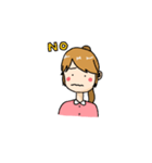 GiraffeGirl（個別スタンプ：18）