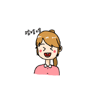 GiraffeGirl（個別スタンプ：35）