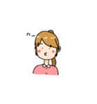 GiraffeGirl（個別スタンプ：37）