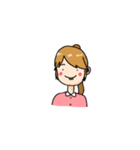 GiraffeGirl（個別スタンプ：39）