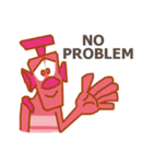 Pink Robot（個別スタンプ：3）