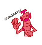 Pink Robot（個別スタンプ：14）