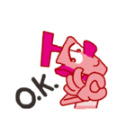 Pink Robot（個別スタンプ：33）