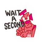 Pink Robot（個別スタンプ：34）