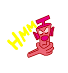 Pink Robot（個別スタンプ：40）